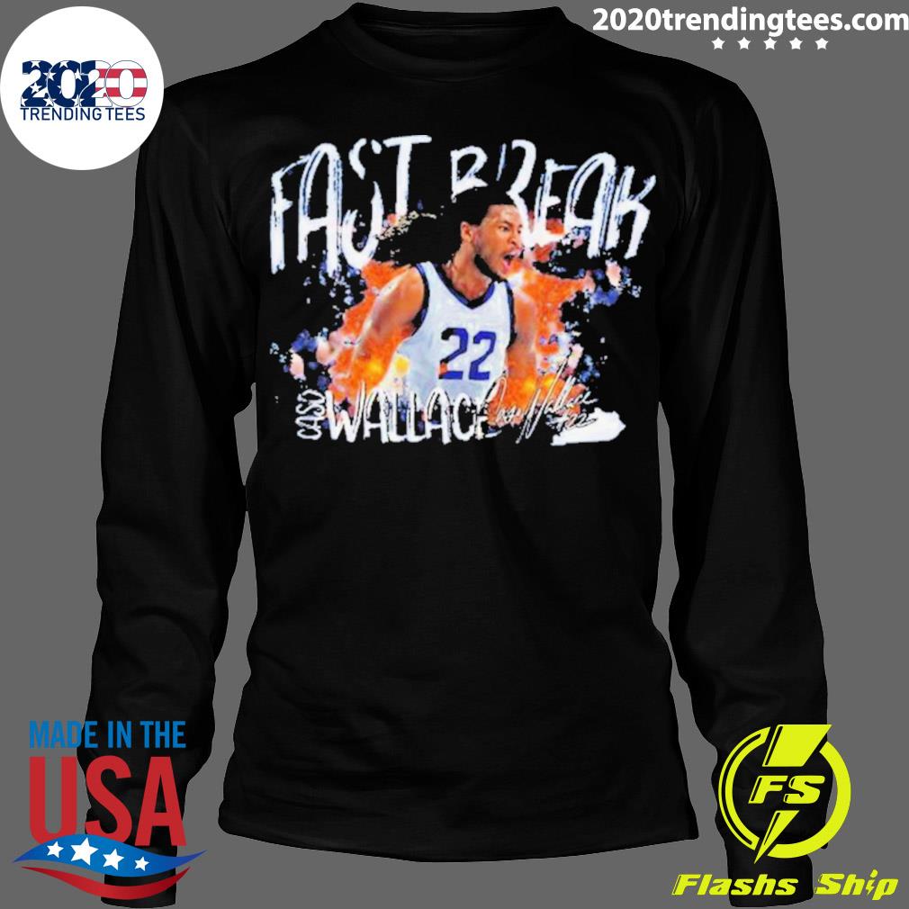 Official kentucky Cason Wallace Fast Break - Adult & Kids T-Shirts, Sweatshirts & Hoodies apparel design preview 4