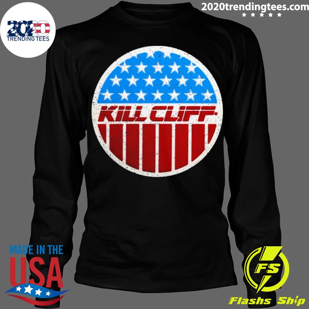 Official kill Cliff Circle Flag - Adult & Kids T-Shirts, Sweatshirts & Hoodies apparel design preview 4