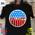 Official kill Cliff Circle Flag - Adult & Kids T-Shirts, Sweatshirts & Hoodies apparel design preview 1