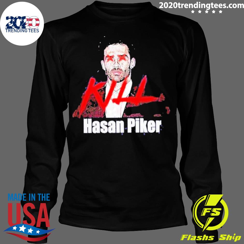 Official kill Hasan Piker In Minecraft - Adult & Kids T-Shirts, Sweatshirts & Hoodies apparel design preview 4