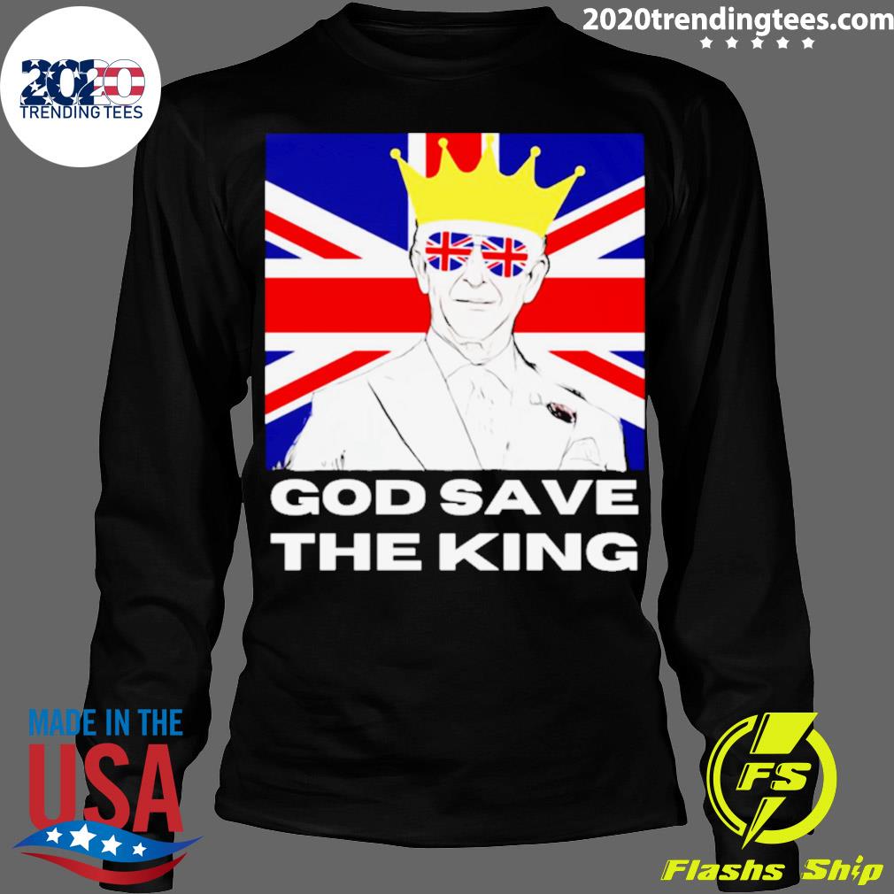 Official king Charles 2023 Coronation God Save The - Adult & Kids T-Shirts, Sweatshirts & Hoodies apparel design preview 4