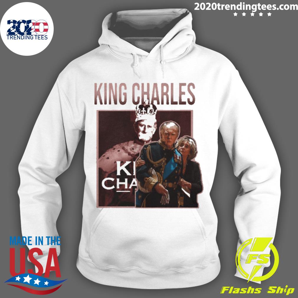 Official king Charles Funny Retro - Adult & Kids T-Shirts, Sweatshirts & Hoodies apparel design preview 2