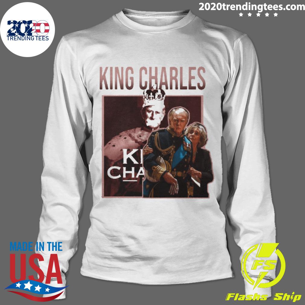 Official king Charles Funny Retro - Adult & Kids T-Shirts, Sweatshirts & Hoodies apparel design preview 4