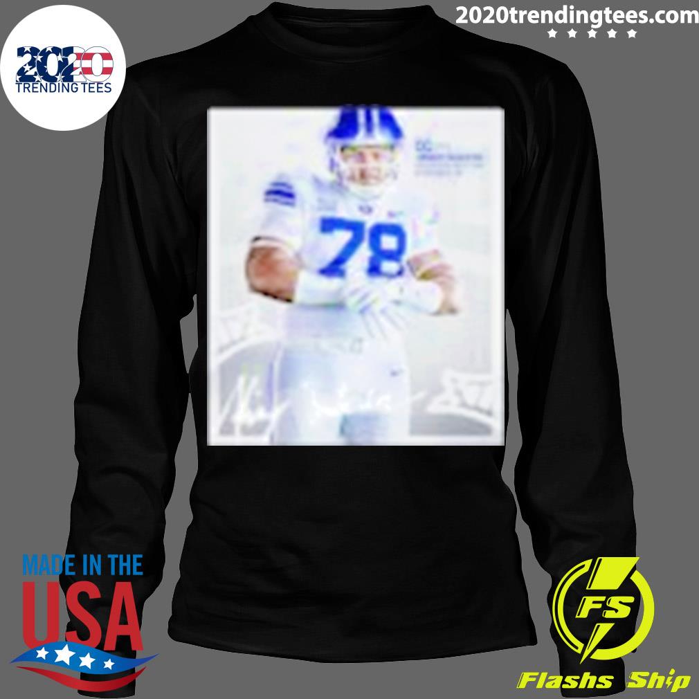 Official kingsley Suamataia Is The Big 12 Conference - Adult & Kids T-Shirts, Sweatshirts & Hoodies apparel design preview 4