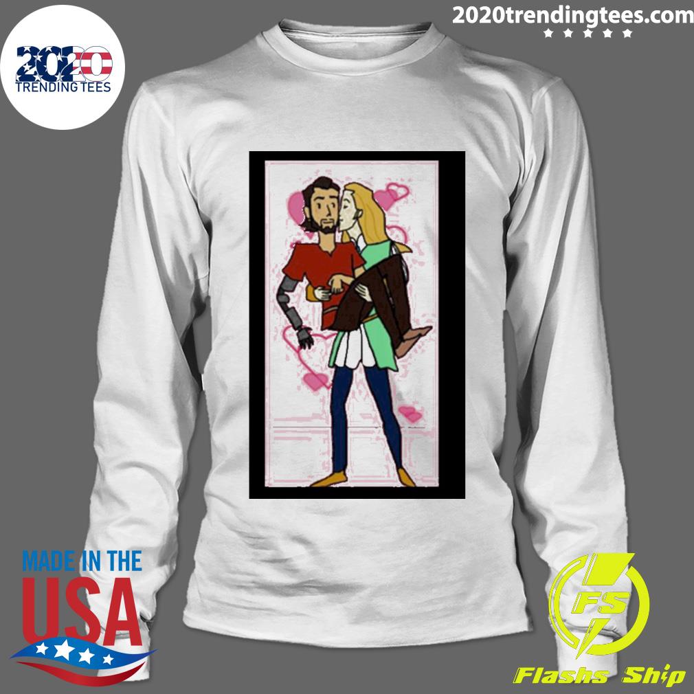 Official kiss Scene In Nimona - Adult & Kids T-Shirts, Sweatshirts & Hoodies apparel design preview 4