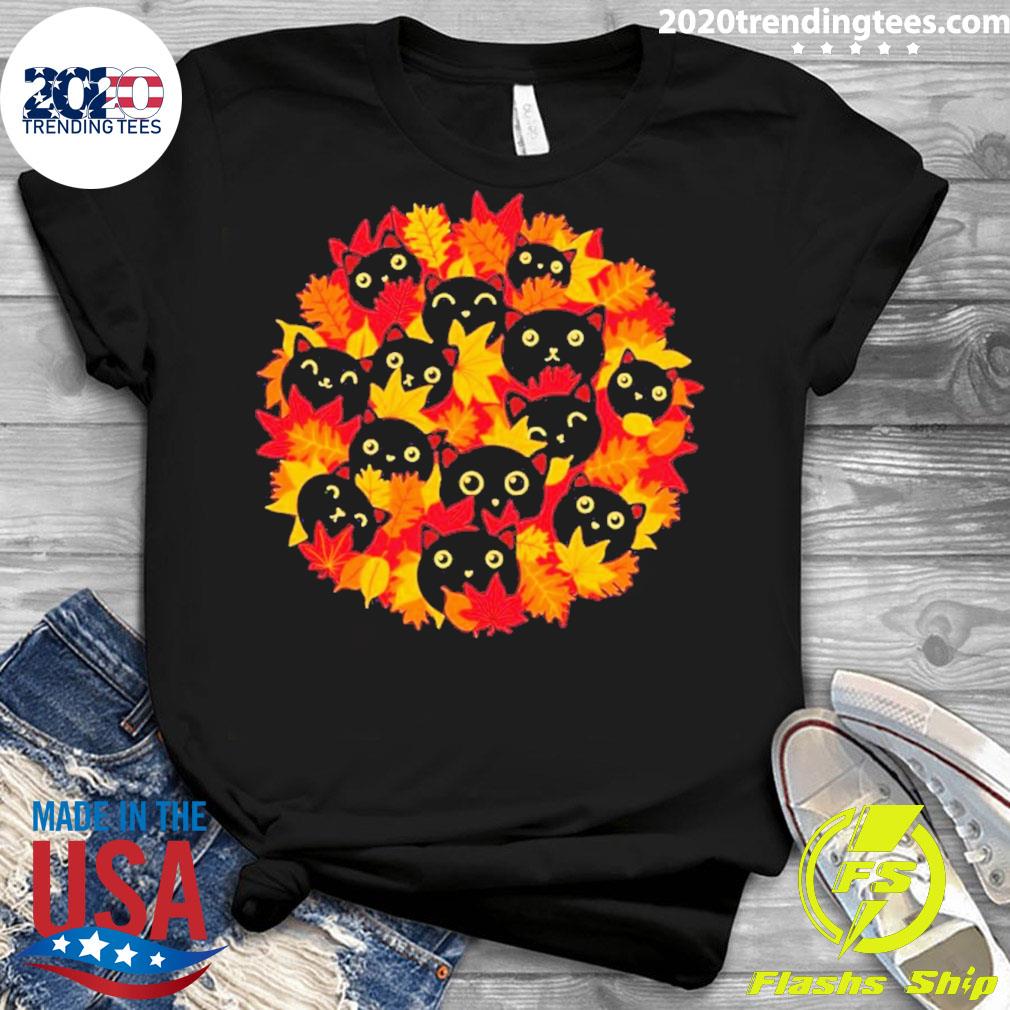 Official kittens Autumn - Adult & Kids T-Shirts, Sweatshirts & Hoodies apparel design preview 3