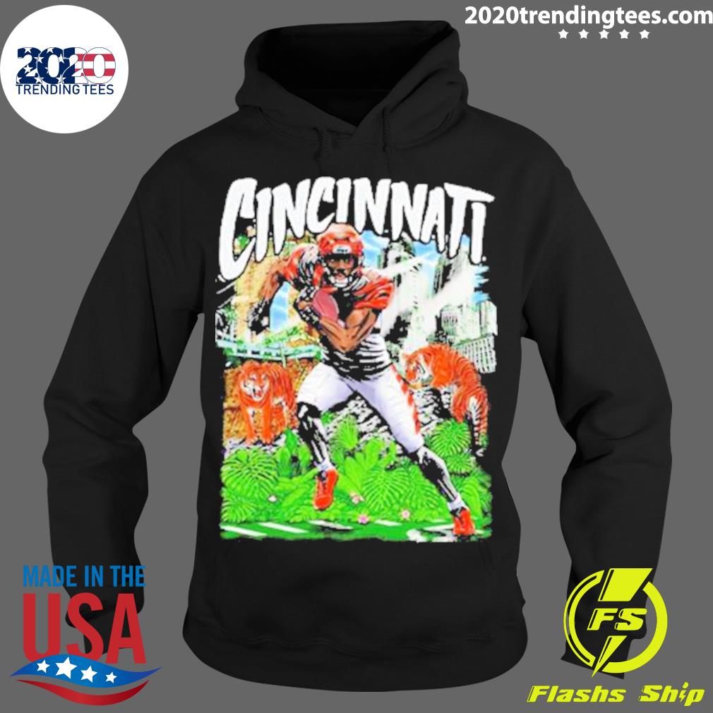 Official kiwiclo Cincinnati AJ Green - Adult & Kids T-Shirts, Sweatshirts & Hoodies apparel design preview 2