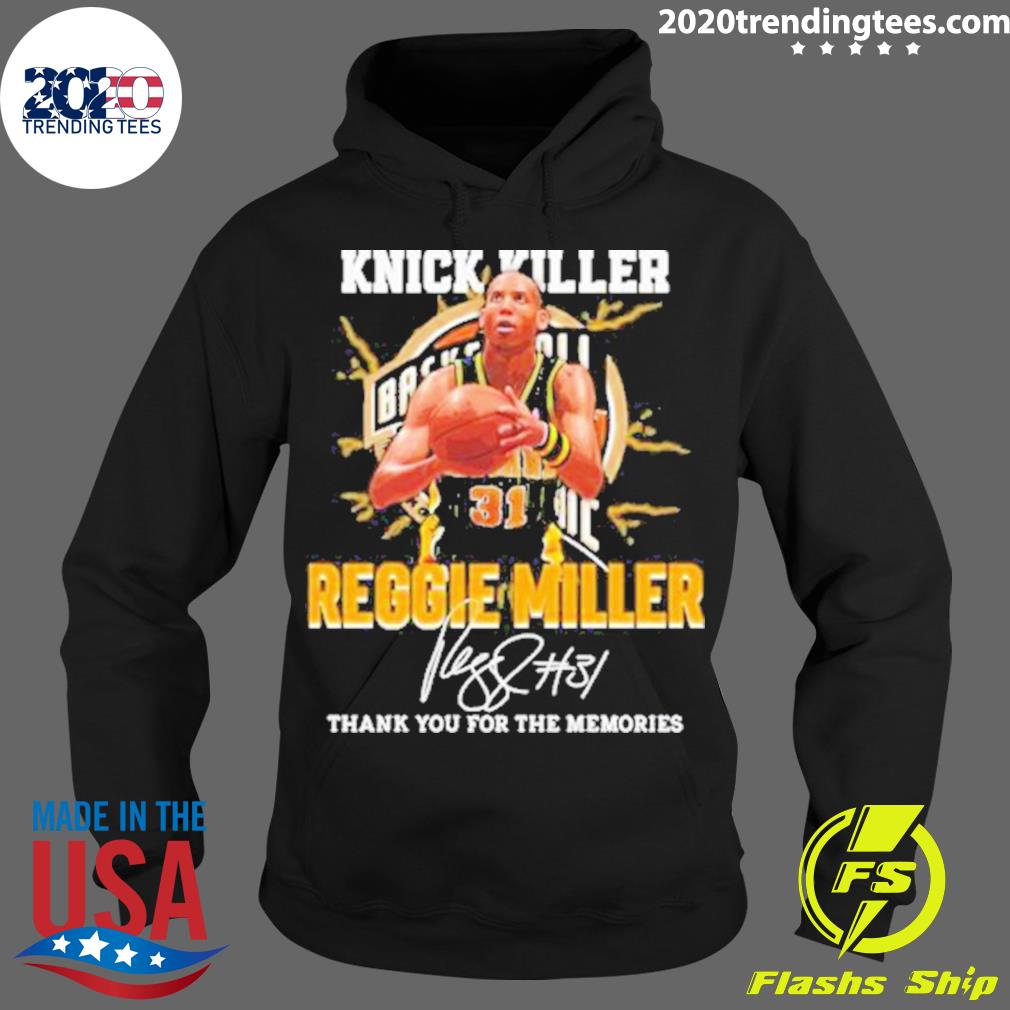 Official knick Killer Reggie Miller Choke Basketball - Adult & Kids T-Shirts, Sweatshirts & Hoodies apparel design preview 2