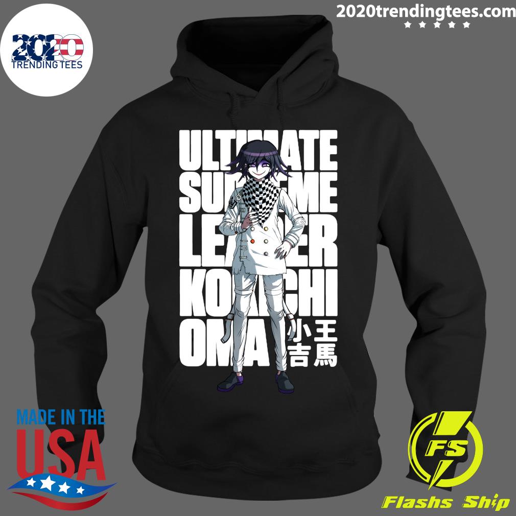 Official Kokichi Oma Ultimate Supreme Leader - Adult & Kids T-Shirts, Sweatshirts & Hoodies apparel design preview 2