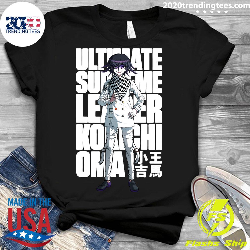 Official Kokichi Oma Ultimate Supreme Leader - Adult & Kids T-Shirts, Sweatshirts & Hoodies apparel design preview 3