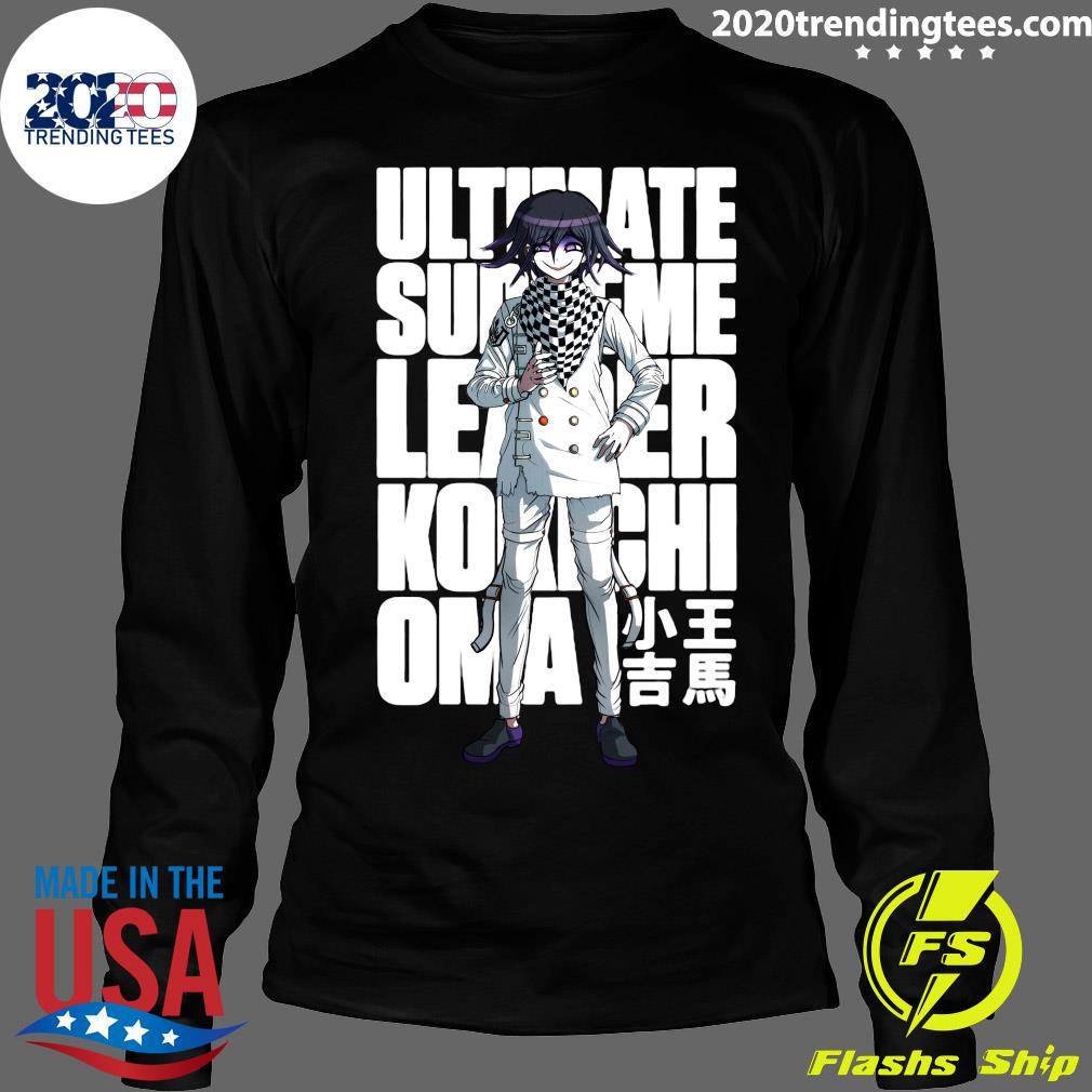 Official Kokichi Oma Ultimate Supreme Leader - Adult & Kids T-Shirts, Sweatshirts & Hoodies apparel design preview 4