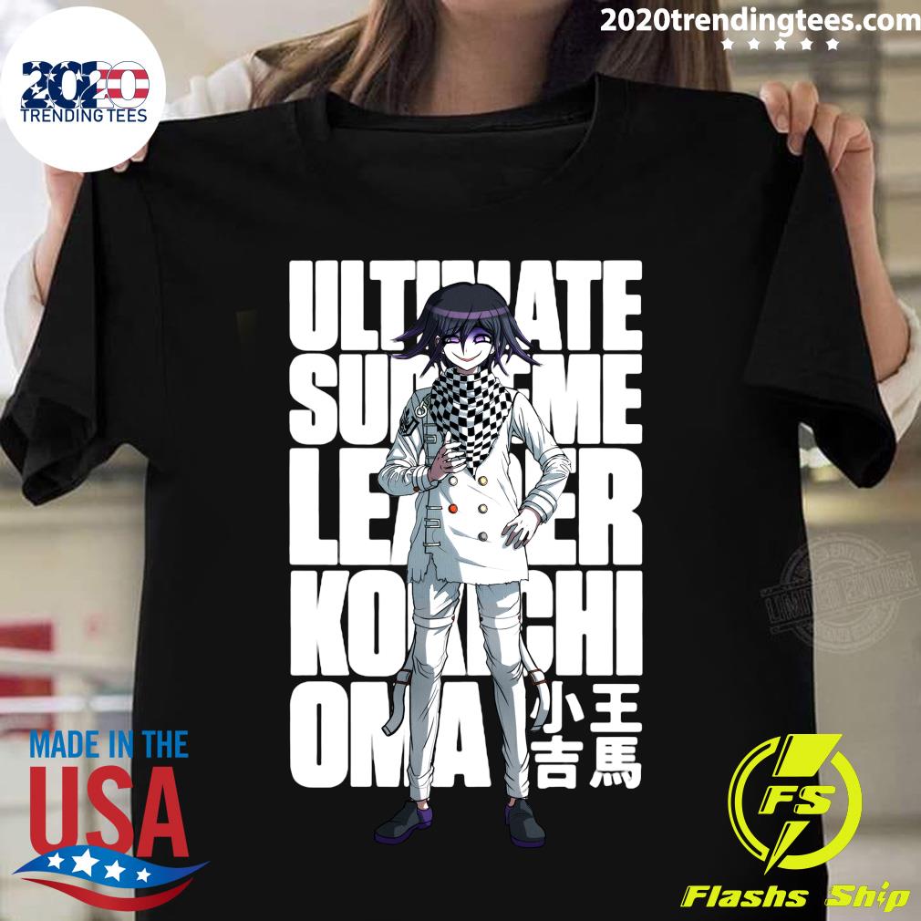 Official Kokichi Oma Ultimate Supreme Leader - Adult & Kids T-Shirts, Sweatshirts & Hoodies apparel design preview 1