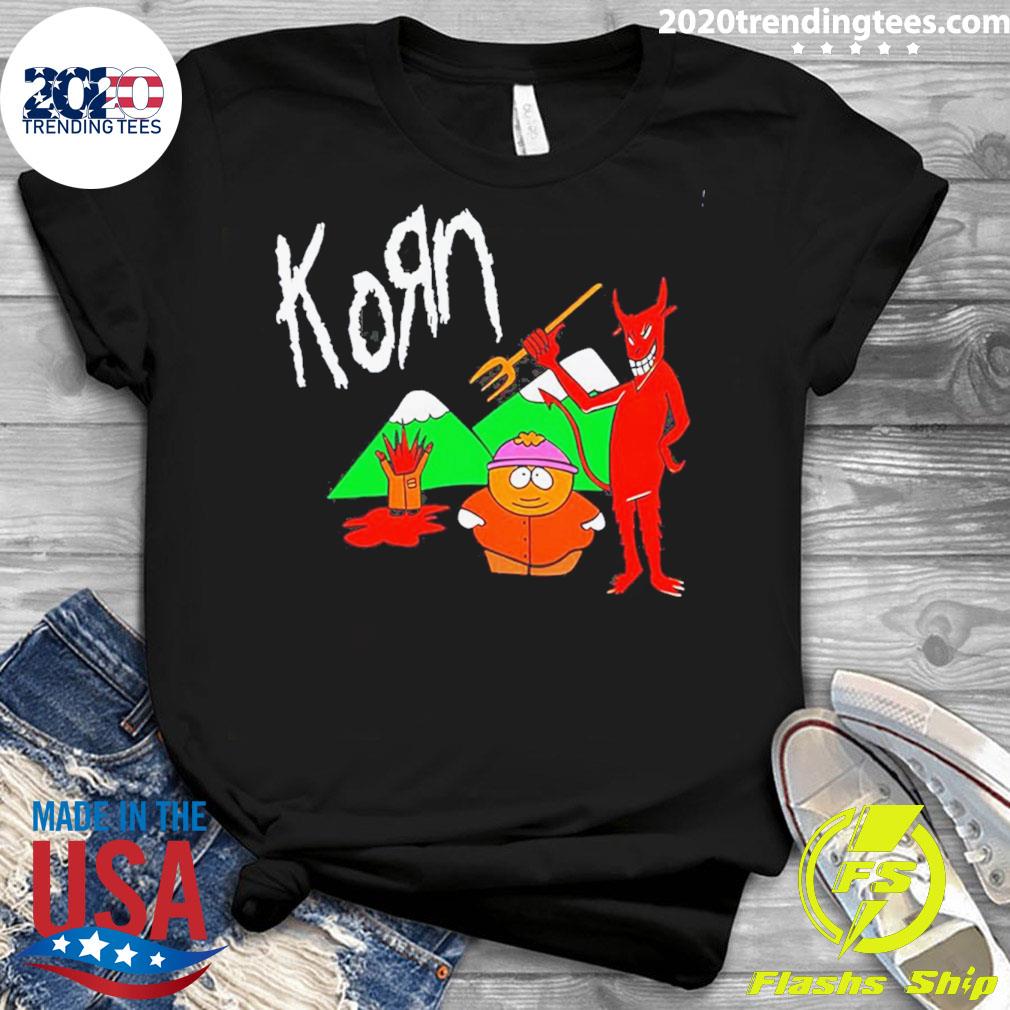 Official korn South Park Art - Adult & Kids T-Shirts, Sweatshirts & Hoodies apparel design preview 3