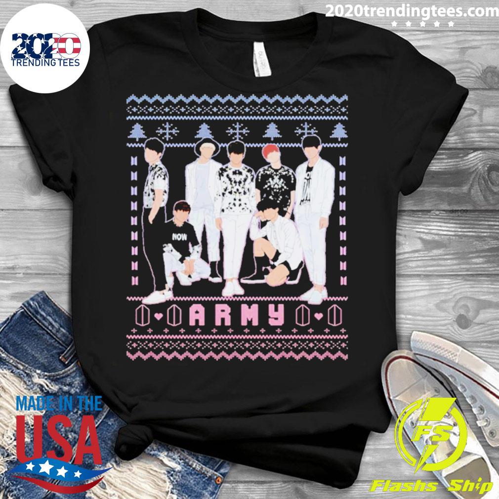 Official kpop Army Saranghae Cats And Colorful - Adult & Kids T-Shirts, Sweatshirts & Hoodies apparel design preview 3