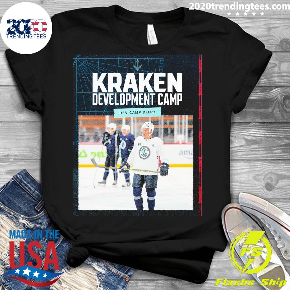 Official kraken Development Camp Dev Diary - Adult & Kids T-Shirts, Sweatshirts & Hoodies apparel design preview 3