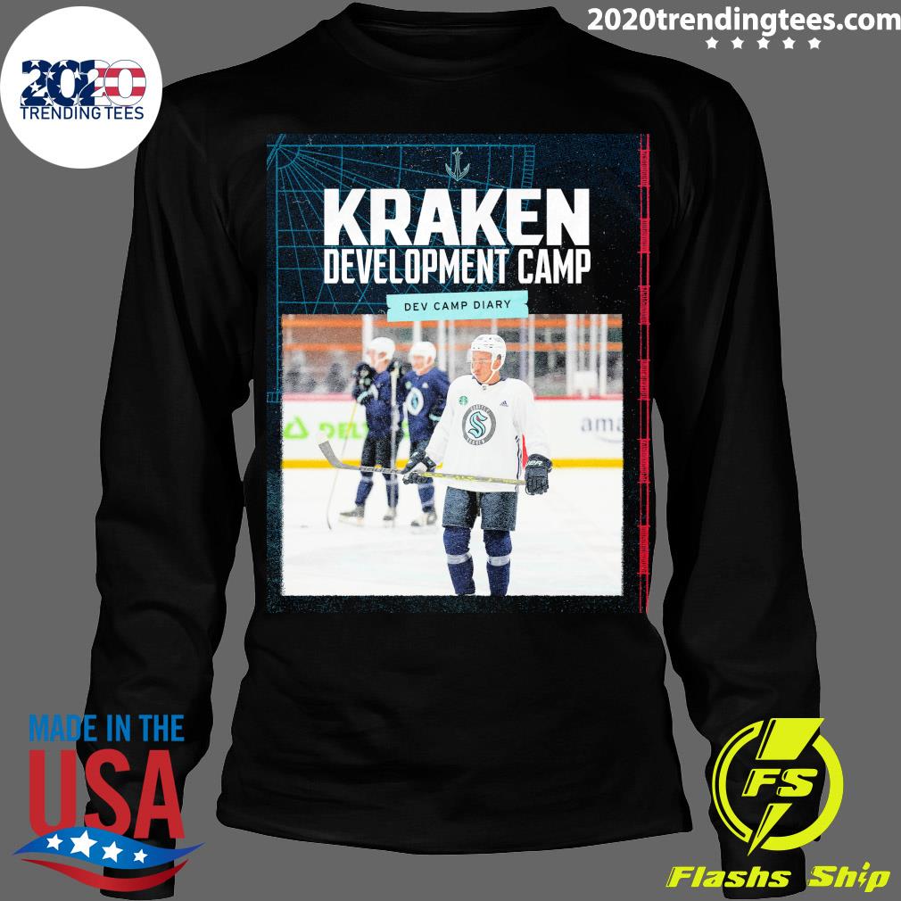 Official kraken Development Camp Dev Diary - Adult & Kids T-Shirts, Sweatshirts & Hoodies apparel design preview 4