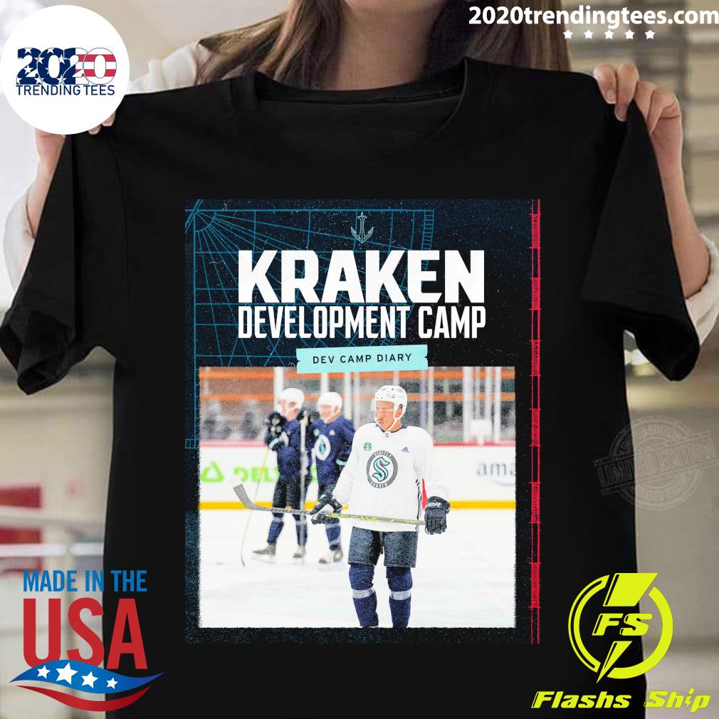 Official kraken Development Camp Dev Diary - Adult & Kids T-Shirts, Sweatshirts & Hoodies apparel design preview 1