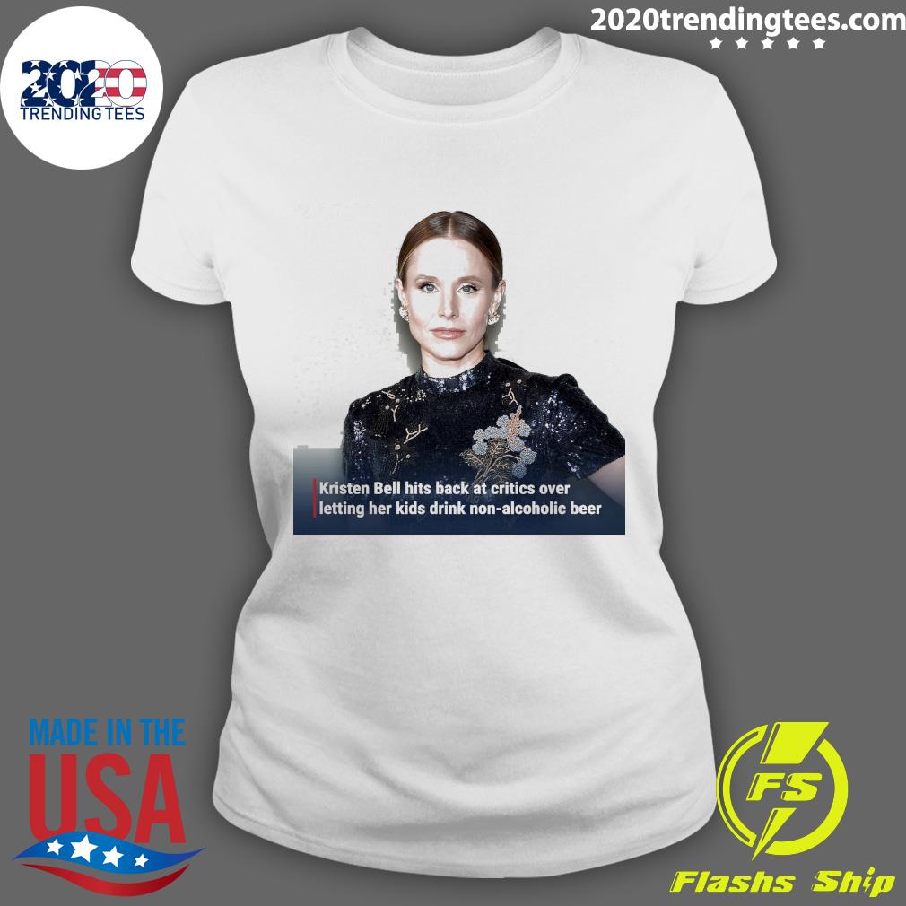 Official kristen Bell Hits Back At Critics Over - Adult & Kids T-Shirts, Sweatshirts & Hoodies apparel design preview 3