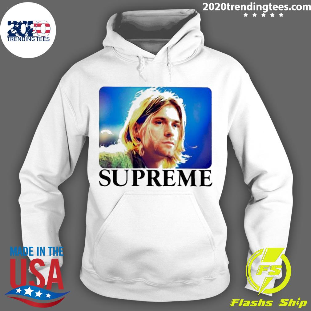Official kurt Cobain Supreme - Adult & Kids T-Shirts, Sweatshirts & Hoodies apparel design preview 2