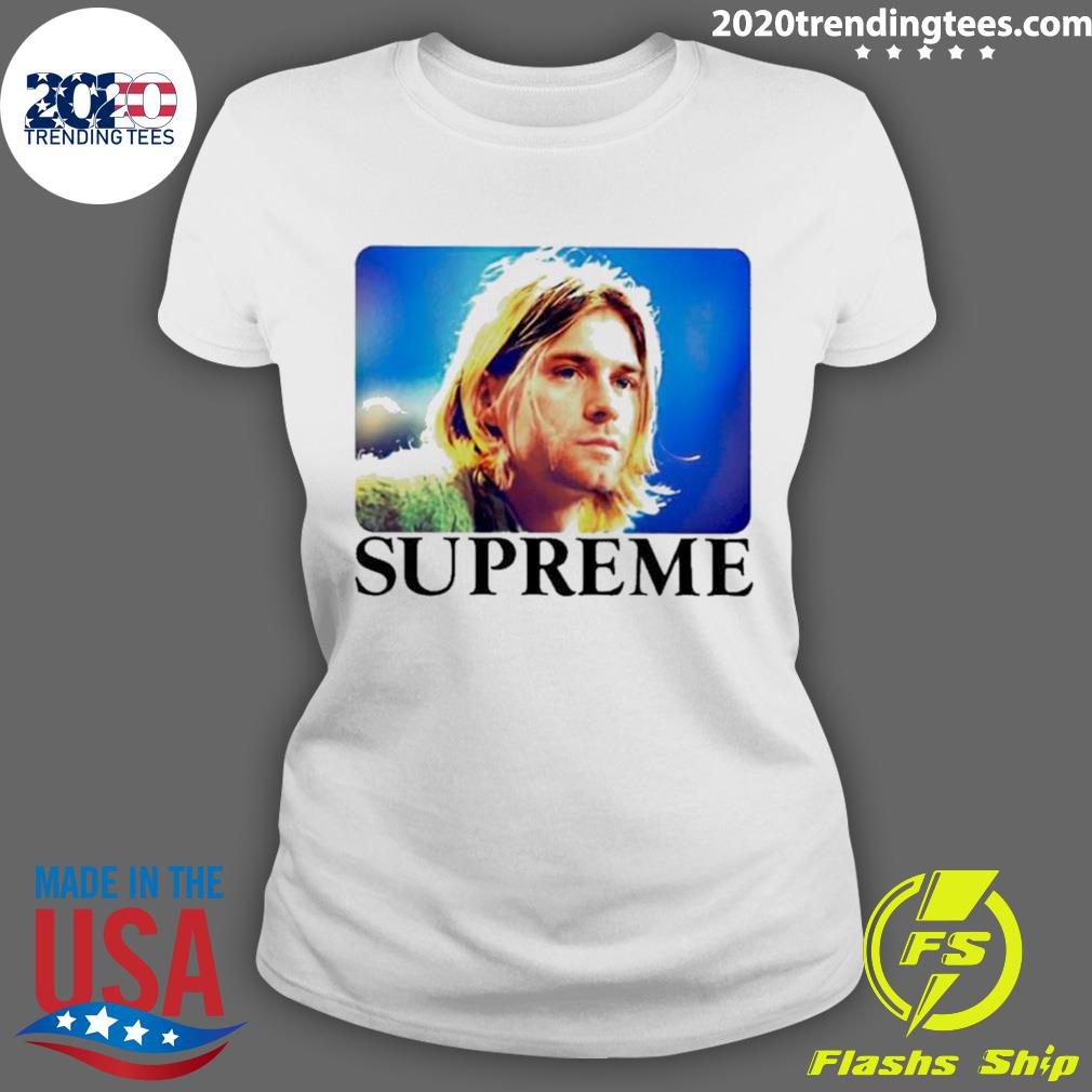 Official kurt Cobain Supreme - Adult & Kids T-Shirts, Sweatshirts & Hoodies apparel design preview 3