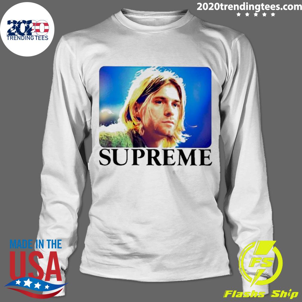 Official kurt Cobain Supreme - Adult & Kids T-Shirts, Sweatshirts & Hoodies apparel design preview 4
