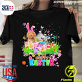 Official labradoodle Happy Easter - Adult & Kids T-Shirts, Sweatshirts & Hoodies apparel design preview 1