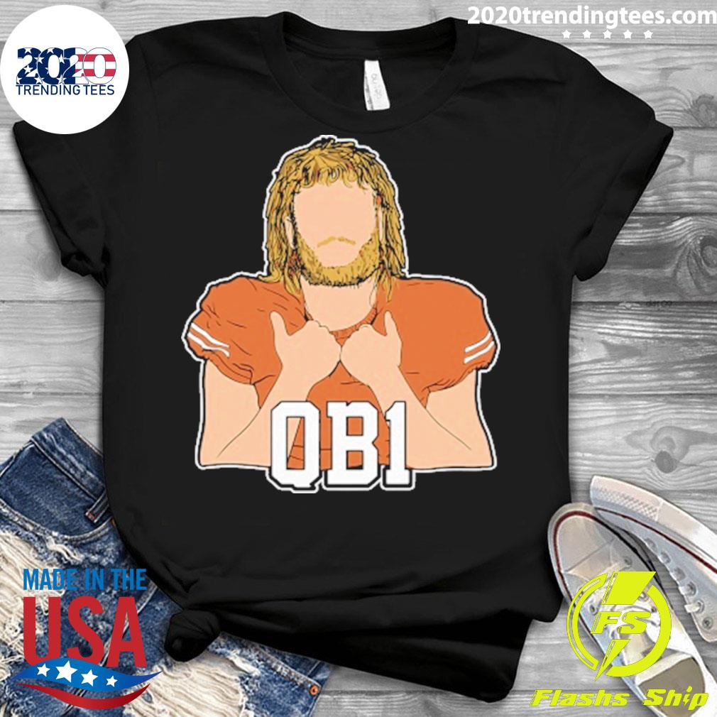 Official laurencowling Qb1 Tx - Adult & Kids T-Shirts, Sweatshirts & Hoodies apparel design preview 3
