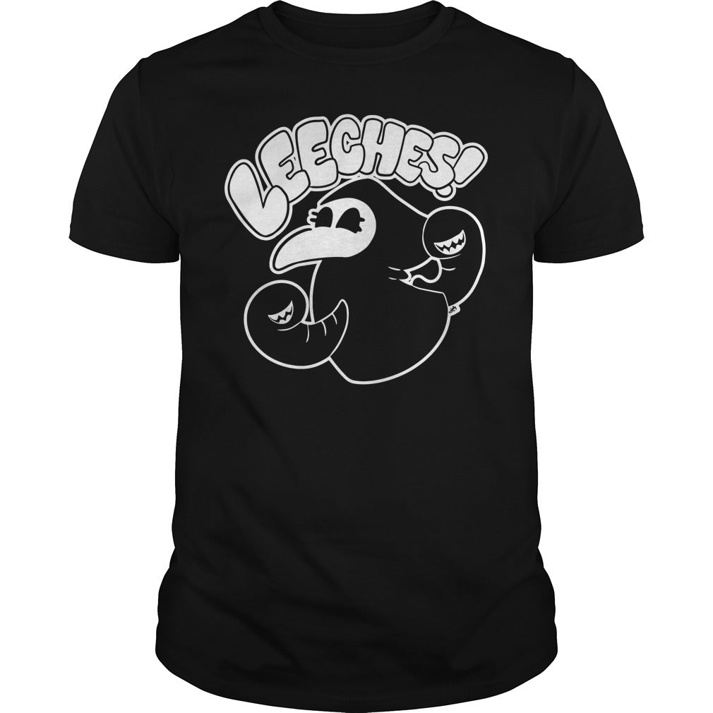 Official Leeches Black - Adult & Kids T-Shirts, Sweatshirts & Hoodies apparel design preview 1
