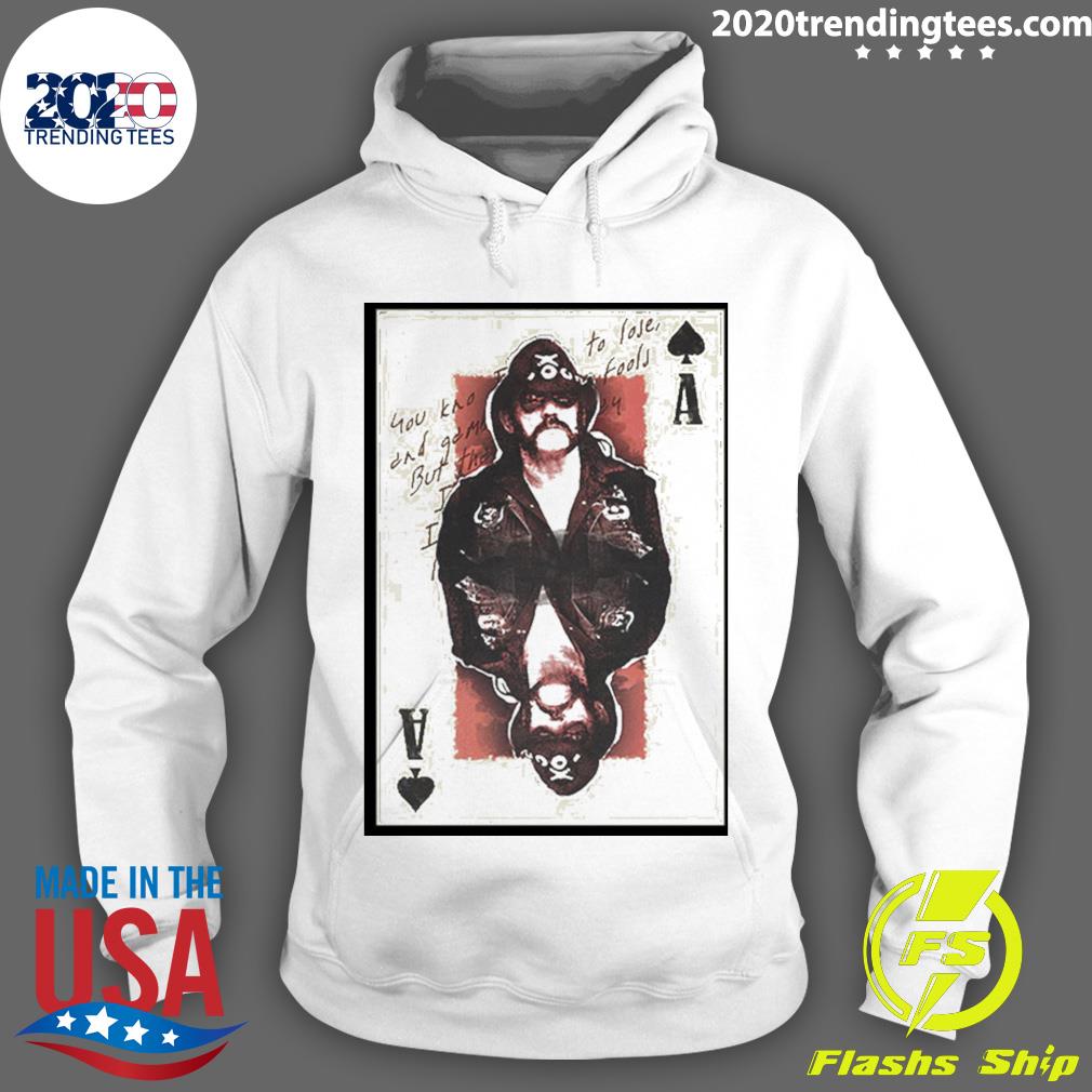Official lemmy Ace Of Spades - Adult & Kids T-Shirts, Sweatshirts & Hoodies apparel design preview 2