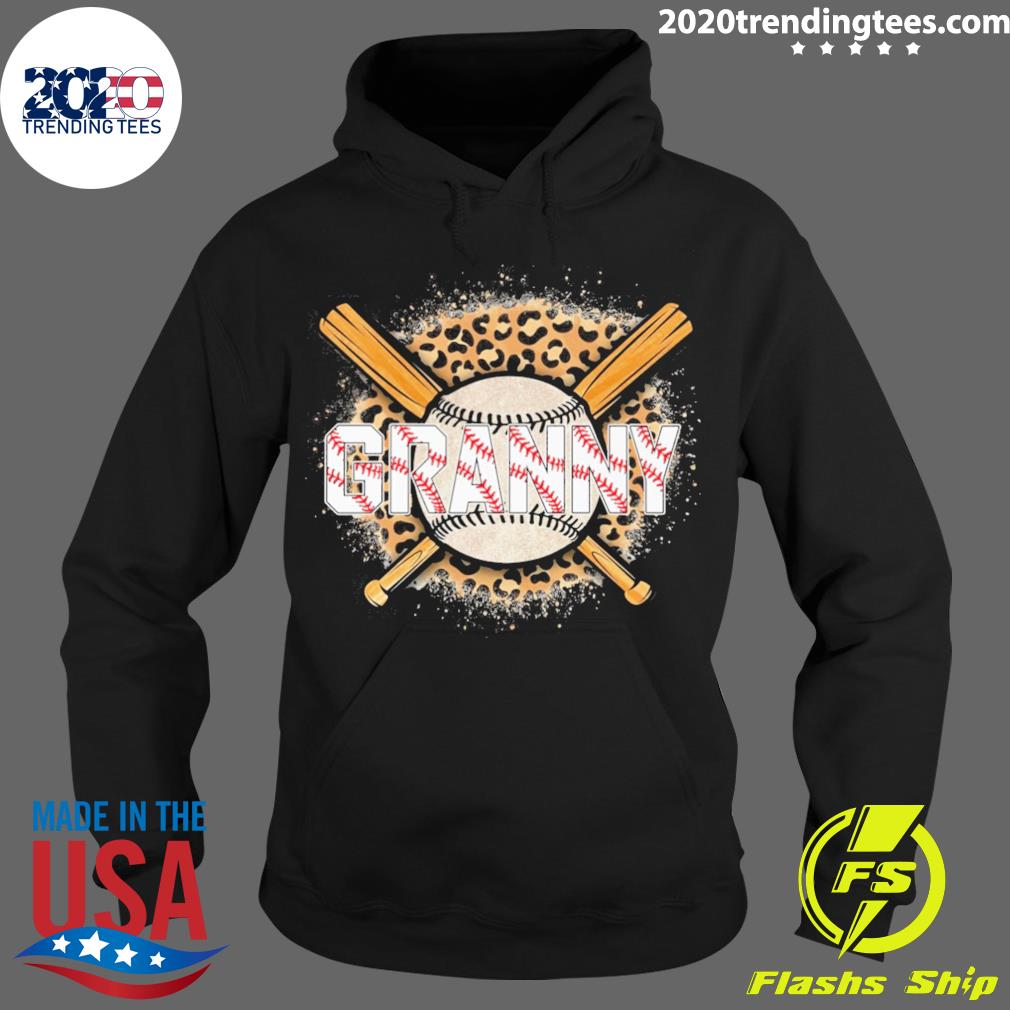 Official leopard Baseball Bat Granny - Adult & Kids T-Shirts, Sweatshirts & Hoodies apparel design preview 2