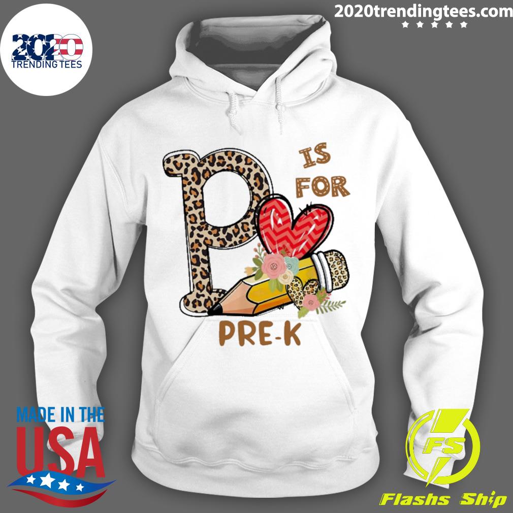 Official leopard Flowers Is For Pre-K - Adult & Kids T-Shirts, Sweatshirts & Hoodies apparel design preview 2