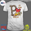 Official leopard Flowers Is For Pre-K - Adult & Kids T-Shirts, Sweatshirts & Hoodies apparel design preview 1