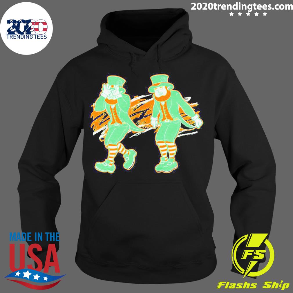 Official leprechaun Griddy - Adult & Kids T-Shirts, Sweatshirts & Hoodies apparel design preview 2