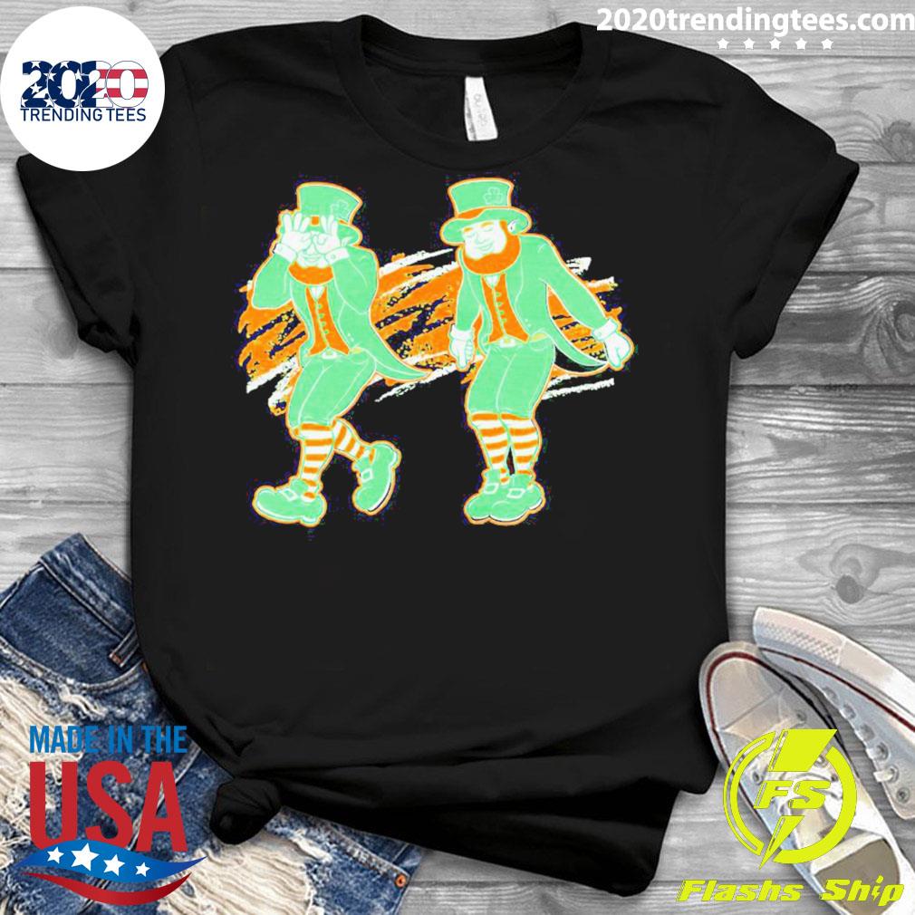 Official leprechaun Griddy - Adult & Kids T-Shirts, Sweatshirts & Hoodies apparel design preview 3