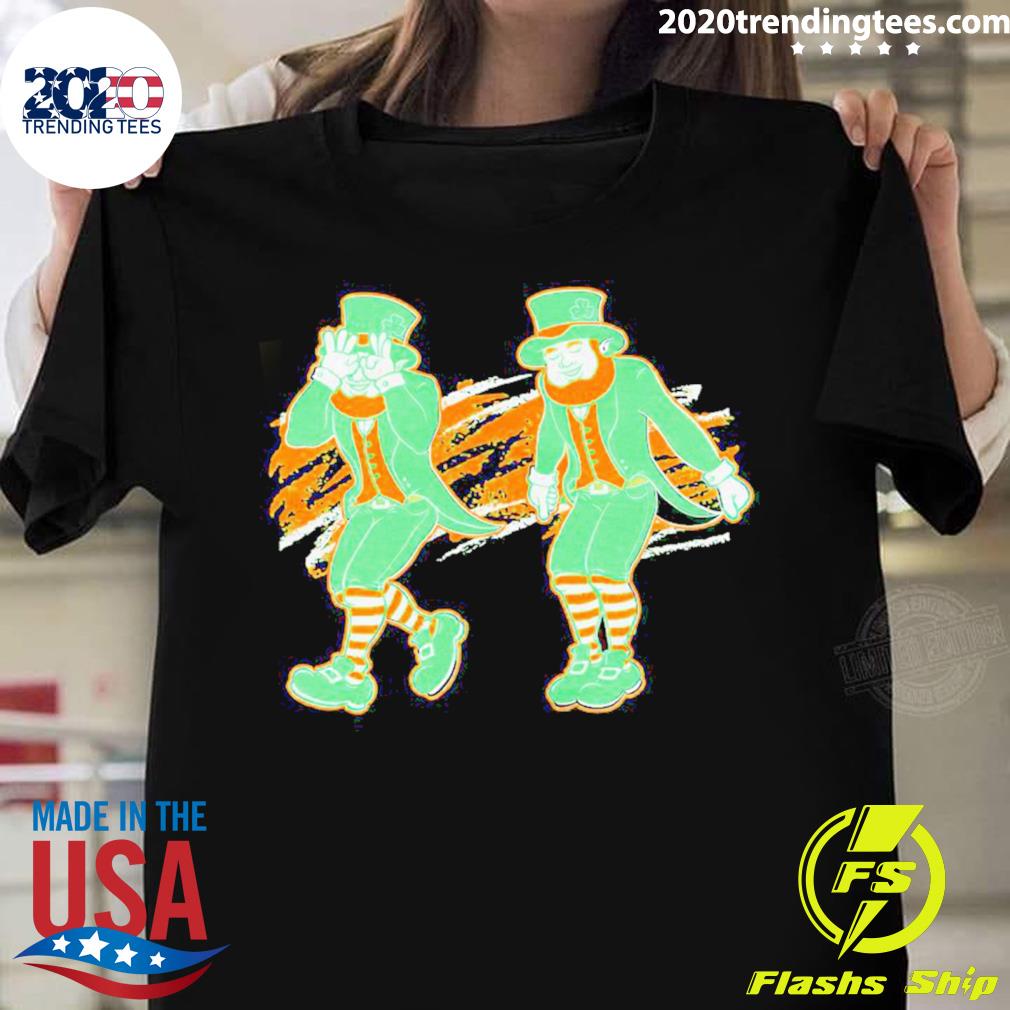 Official leprechaun Griddy - Adult & Kids T-Shirts, Sweatshirts & Hoodies apparel design preview 1