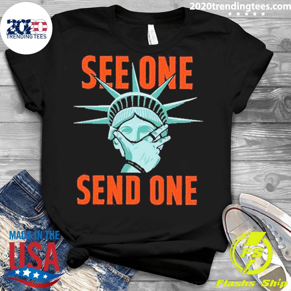 Official liberties See One Send - Adult & Kids T-Shirts, Sweatshirts & Hoodies apparel design preview 3