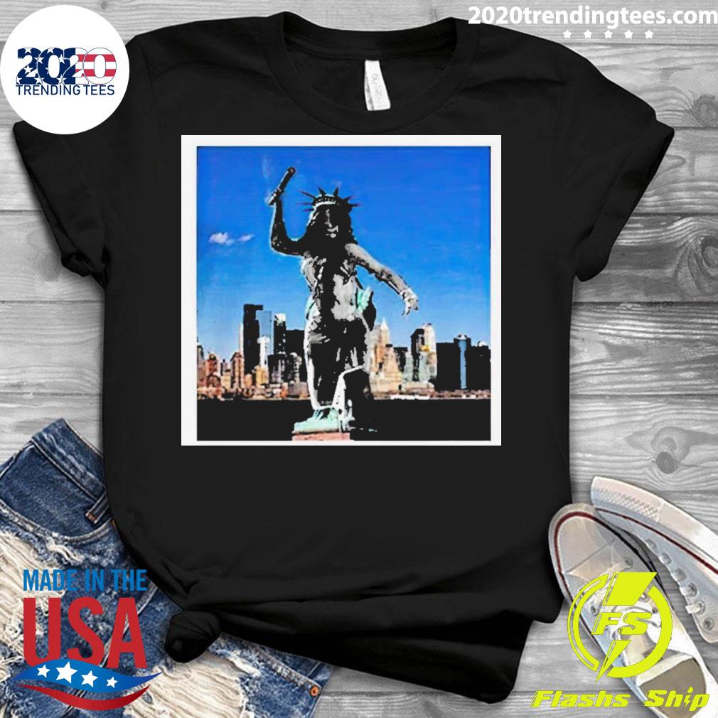 Official liberty Cardi B Throw Microphone - Adult & Kids T-Shirts, Sweatshirts & Hoodies apparel design preview 3