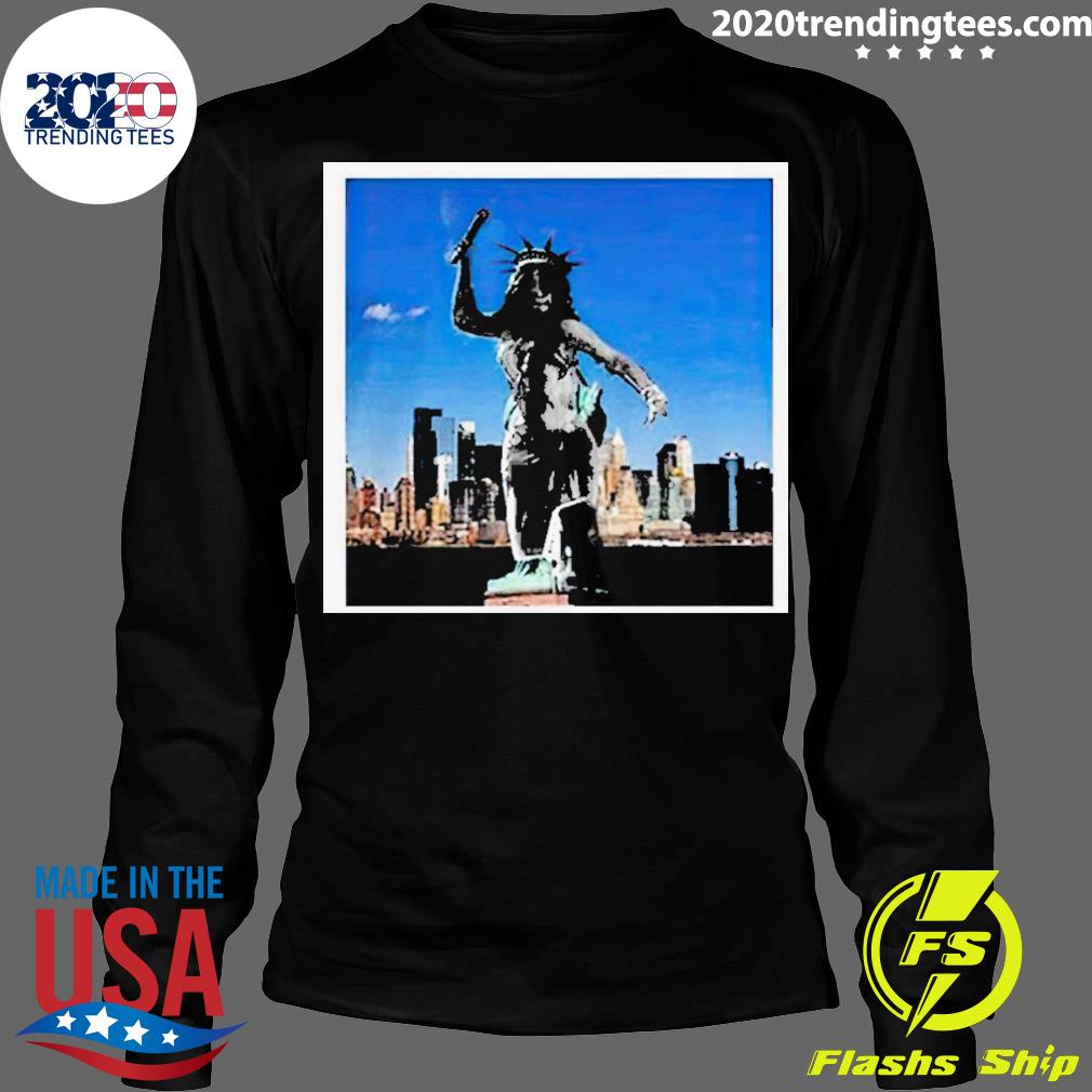 Official liberty Cardi B Throw Microphone - Adult & Kids T-Shirts, Sweatshirts & Hoodies apparel design preview 4