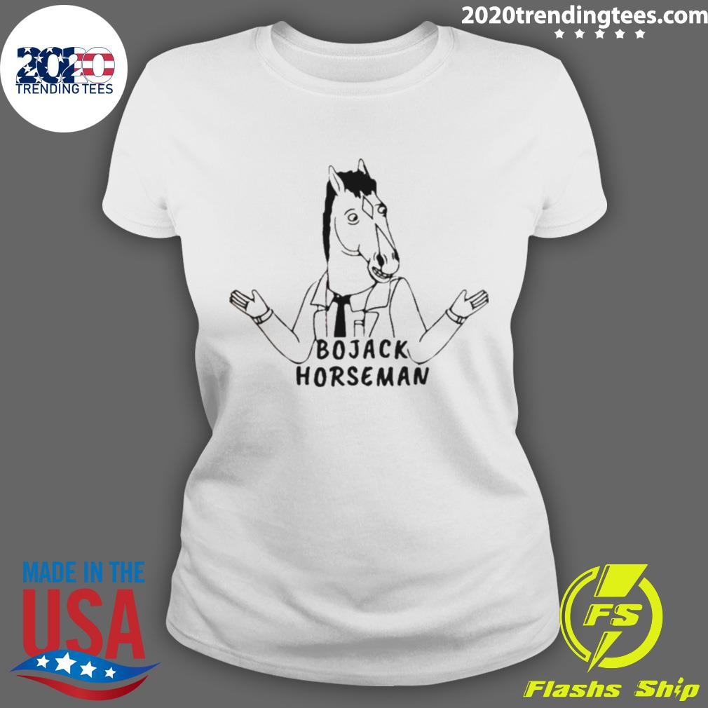 Official line art bojack horseman - Adult & Kids T-Shirts, Sweatshirts & Hoodies apparel design preview 3