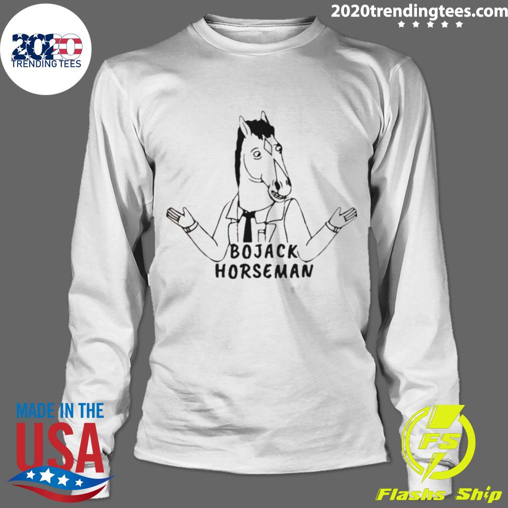 Official line art bojack horseman - Adult & Kids T-Shirts, Sweatshirts & Hoodies apparel design preview 4