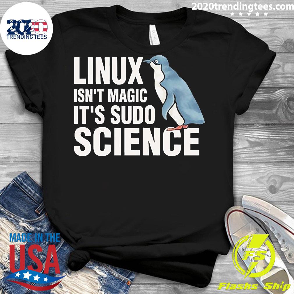 Official Linux Is User Friendly Just Very Picky Who - Adult & Kids T-Shirts, Sweatshirts & Hoodies apparel design preview 3