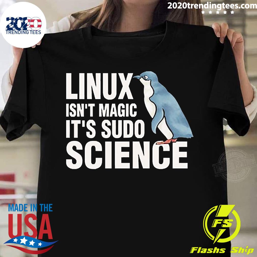 Official Linux Is User Friendly Just Very Picky Who - Adult & Kids T-Shirts, Sweatshirts & Hoodies apparel design preview 1