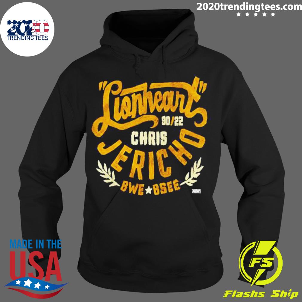 Official lion Heart Chris Jericho - Adult & Kids T-Shirts, Sweatshirts & Hoodies apparel design preview 2