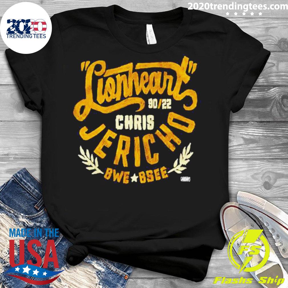 Official lion Heart Chris Jericho - Adult & Kids T-Shirts, Sweatshirts & Hoodies apparel design preview 3