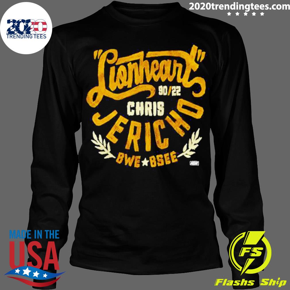 Official lion Heart Chris Jericho - Adult & Kids T-Shirts, Sweatshirts & Hoodies apparel design preview 4