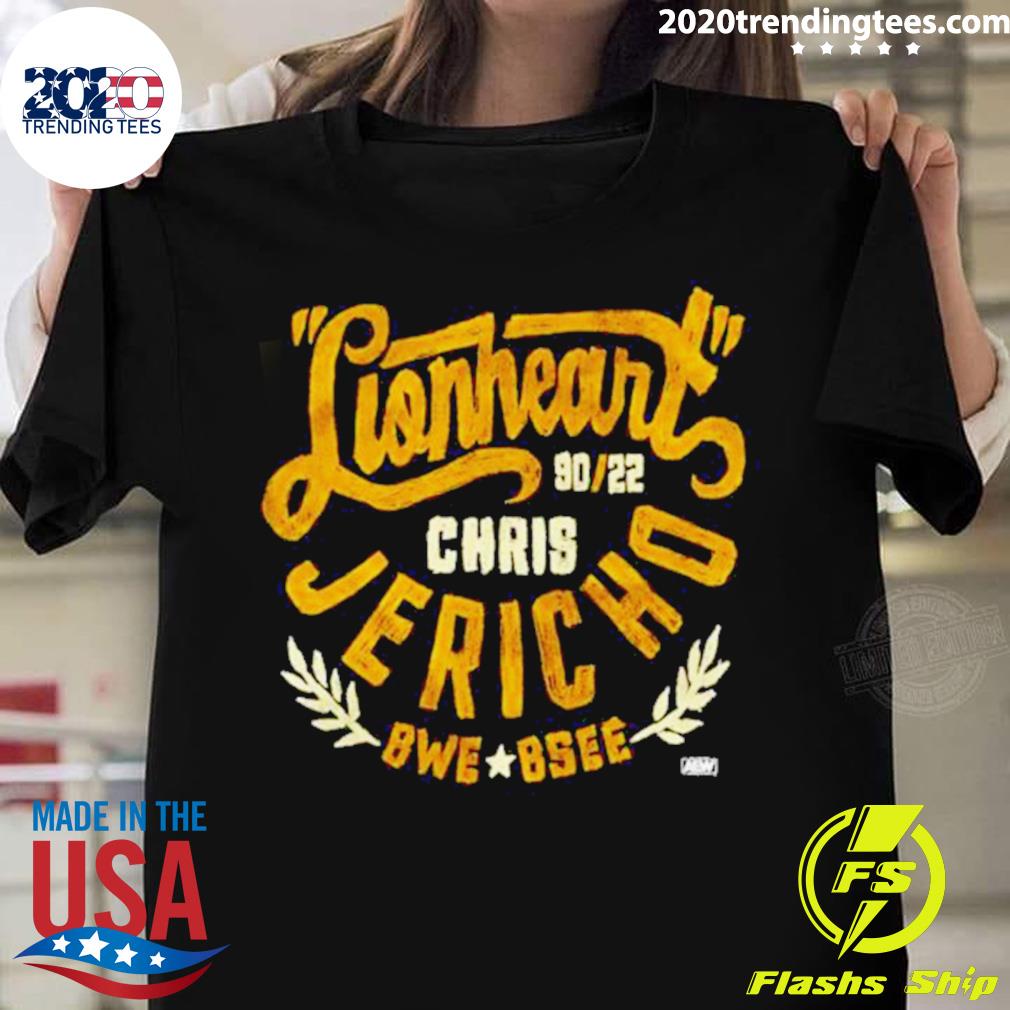 Official lion Heart Chris Jericho - Adult & Kids T-Shirts, Sweatshirts & Hoodies apparel design preview 1