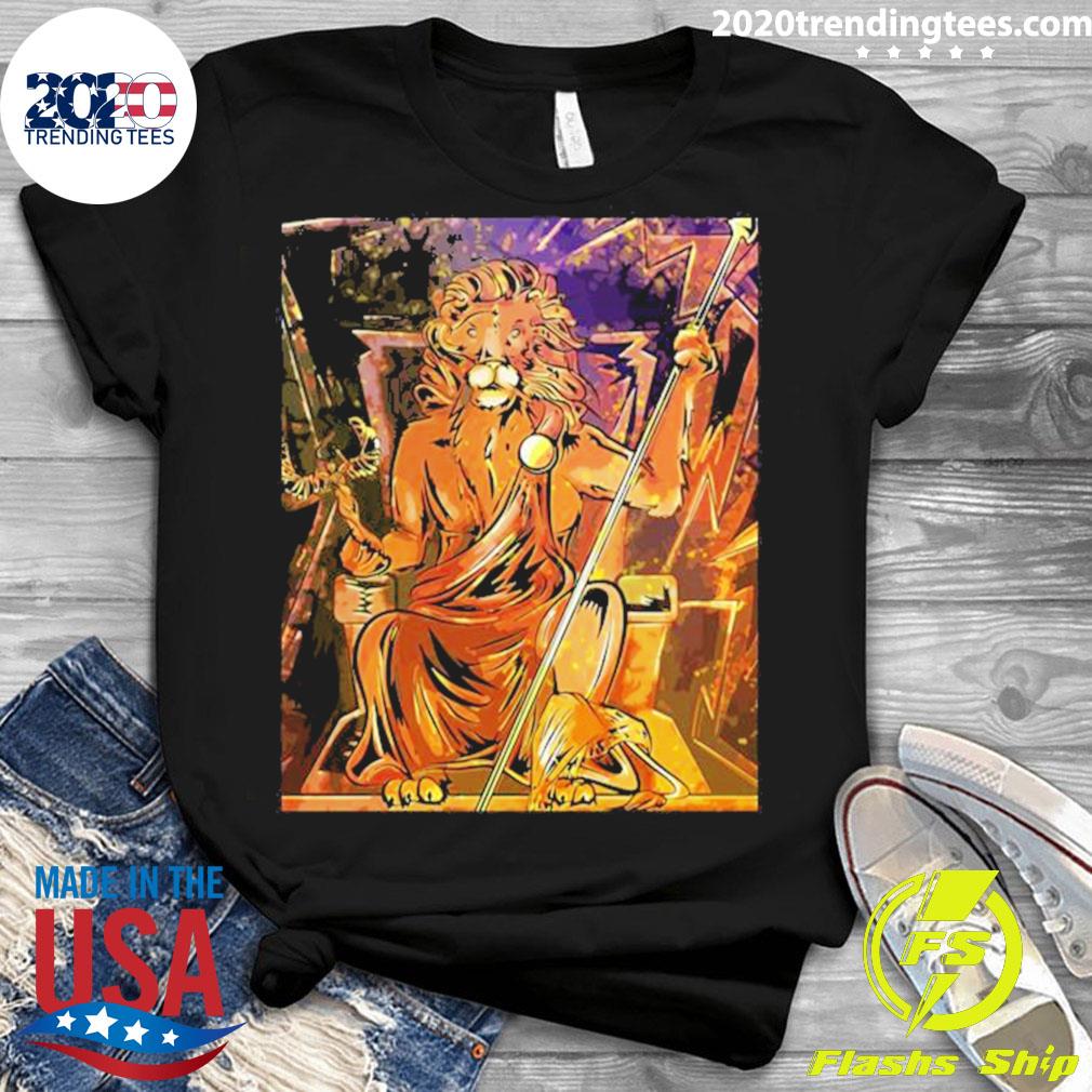 Official lion Zeus Trending - Adult & Kids T-Shirts, Sweatshirts & Hoodies apparel design preview 3