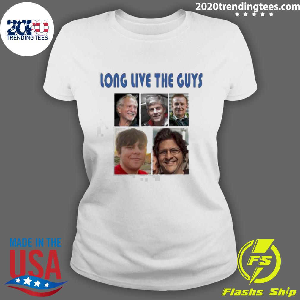 Official long Live The Guys Oceangate - Adult & Kids T-Shirts, Sweatshirts & Hoodies apparel design preview 3