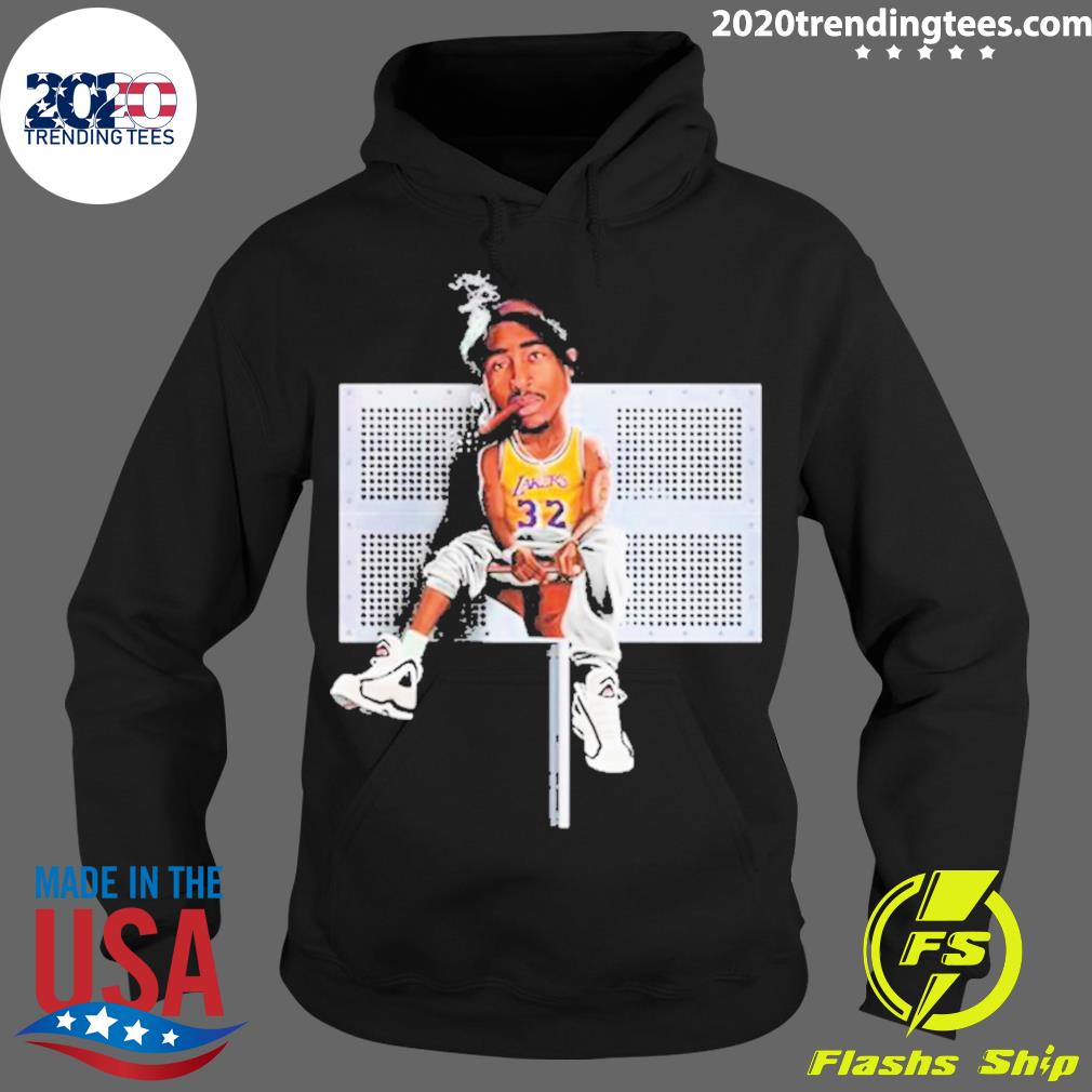 Official los Angeles Lakers Tupac Forever - Adult & Kids T-Shirts, Sweatshirts & Hoodies apparel design preview 2