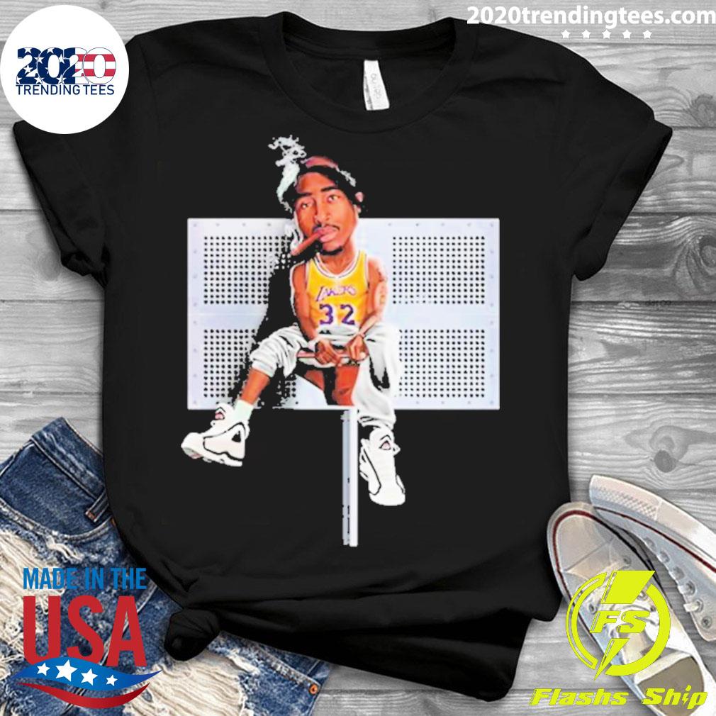 Official los Angeles Lakers Tupac Forever - Adult & Kids T-Shirts, Sweatshirts & Hoodies apparel design preview 3